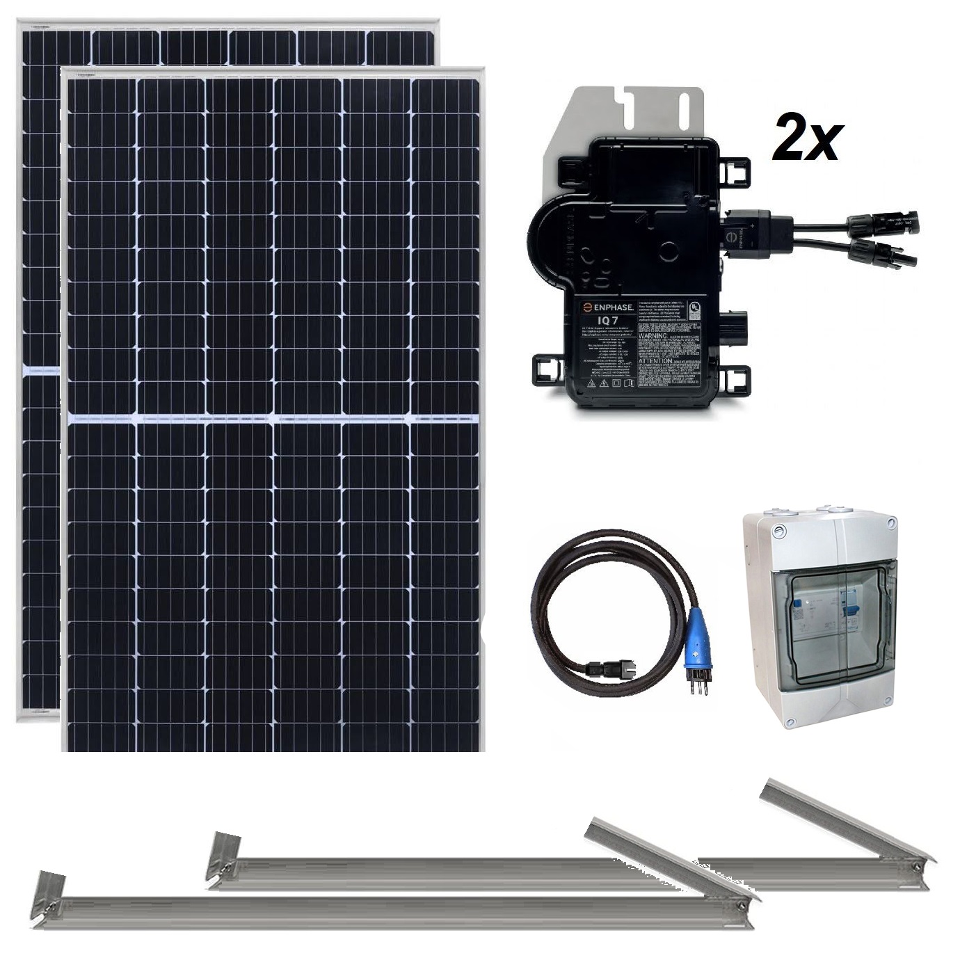 800W (600W) Plug&Play Solaranlage für die Steckdose (komplett